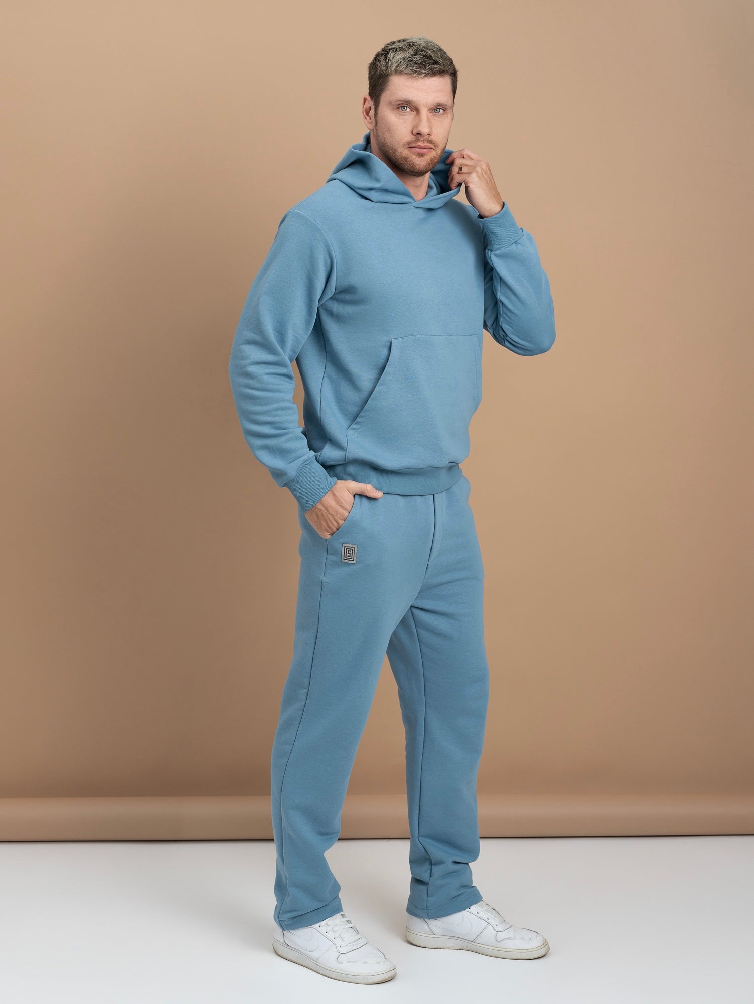 Laisvalaikio kostiumas "Freedom Hood" sky blue