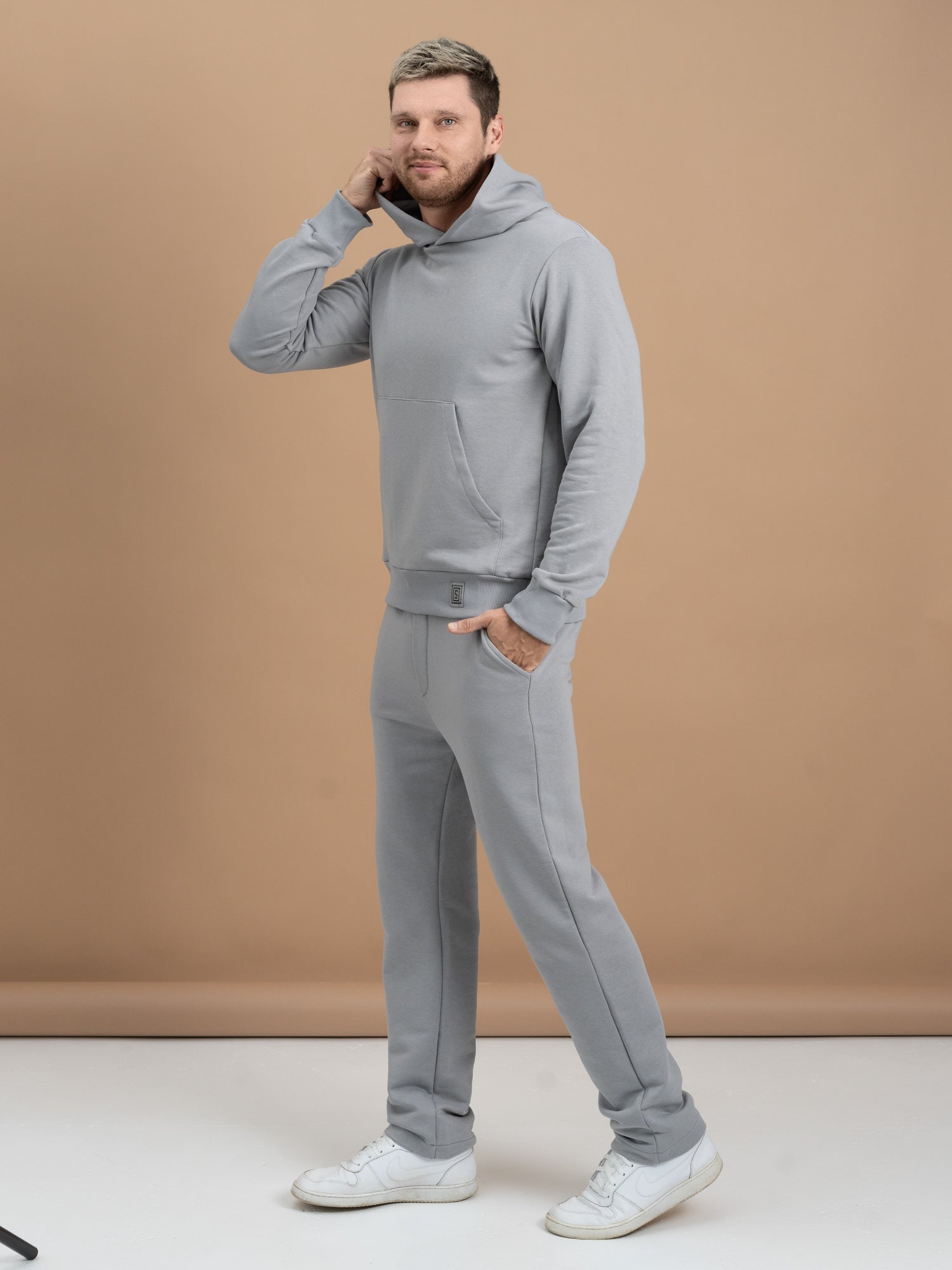 Laisvalaikio kostiumas "Freedom Hood" grey