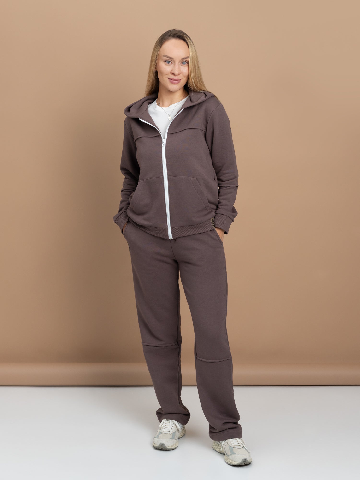 Laisvalaikio kostiumas "Freedom Zip" cocoa