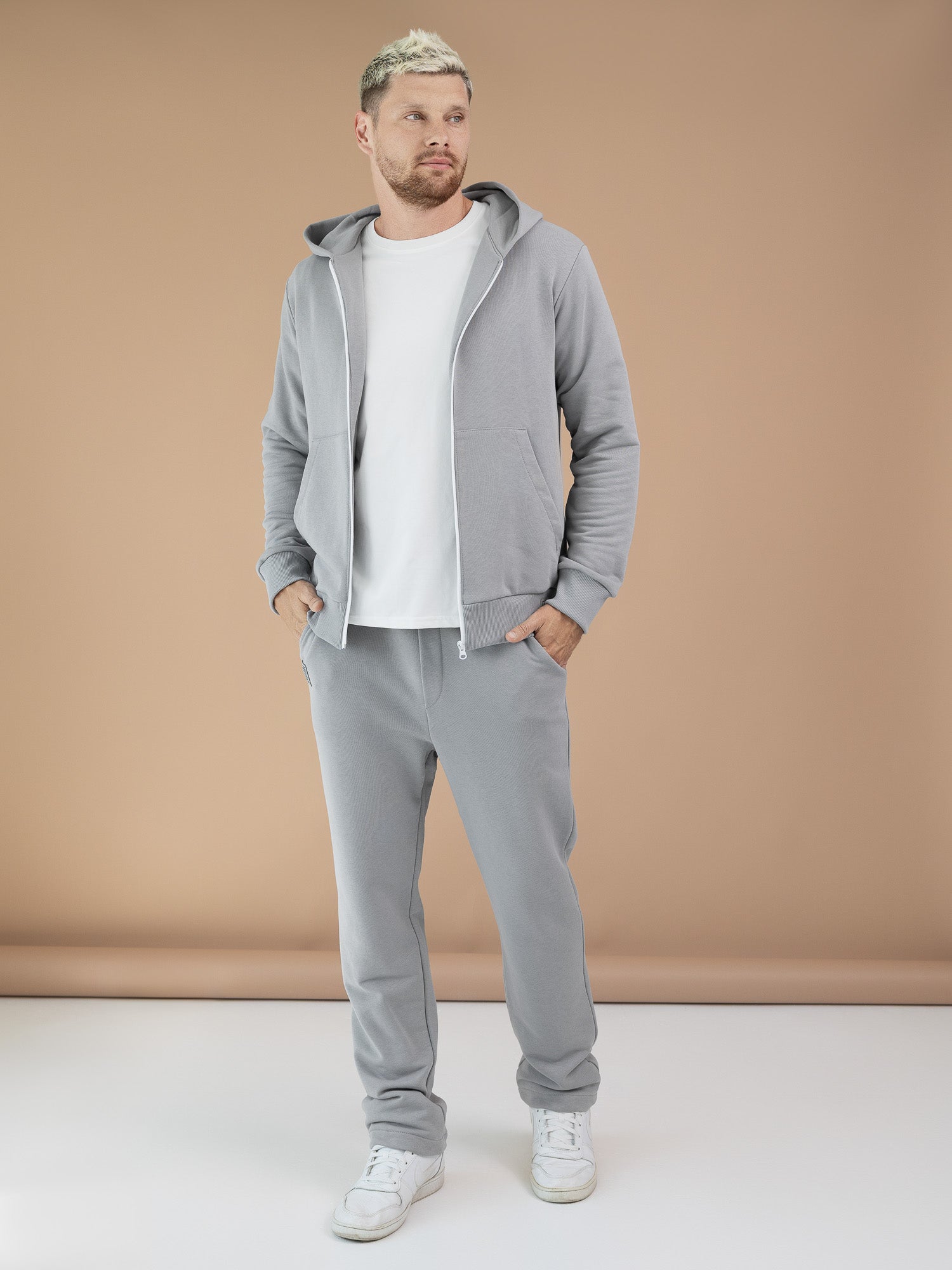 Laisvalaikio kostiumas "Freedom Zip" grey