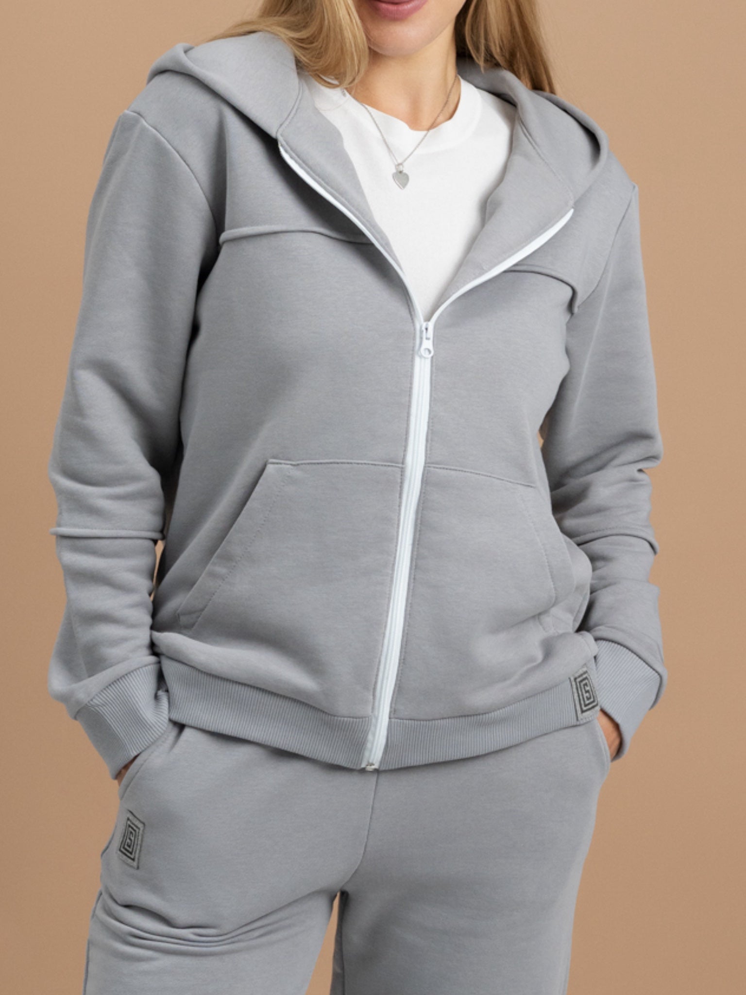 Laisvalaikio kostiumas "Freedom Zip" grey