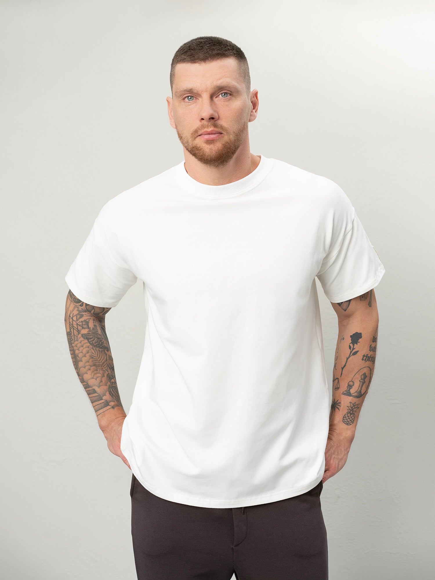 Marškinėliai "Flow" white