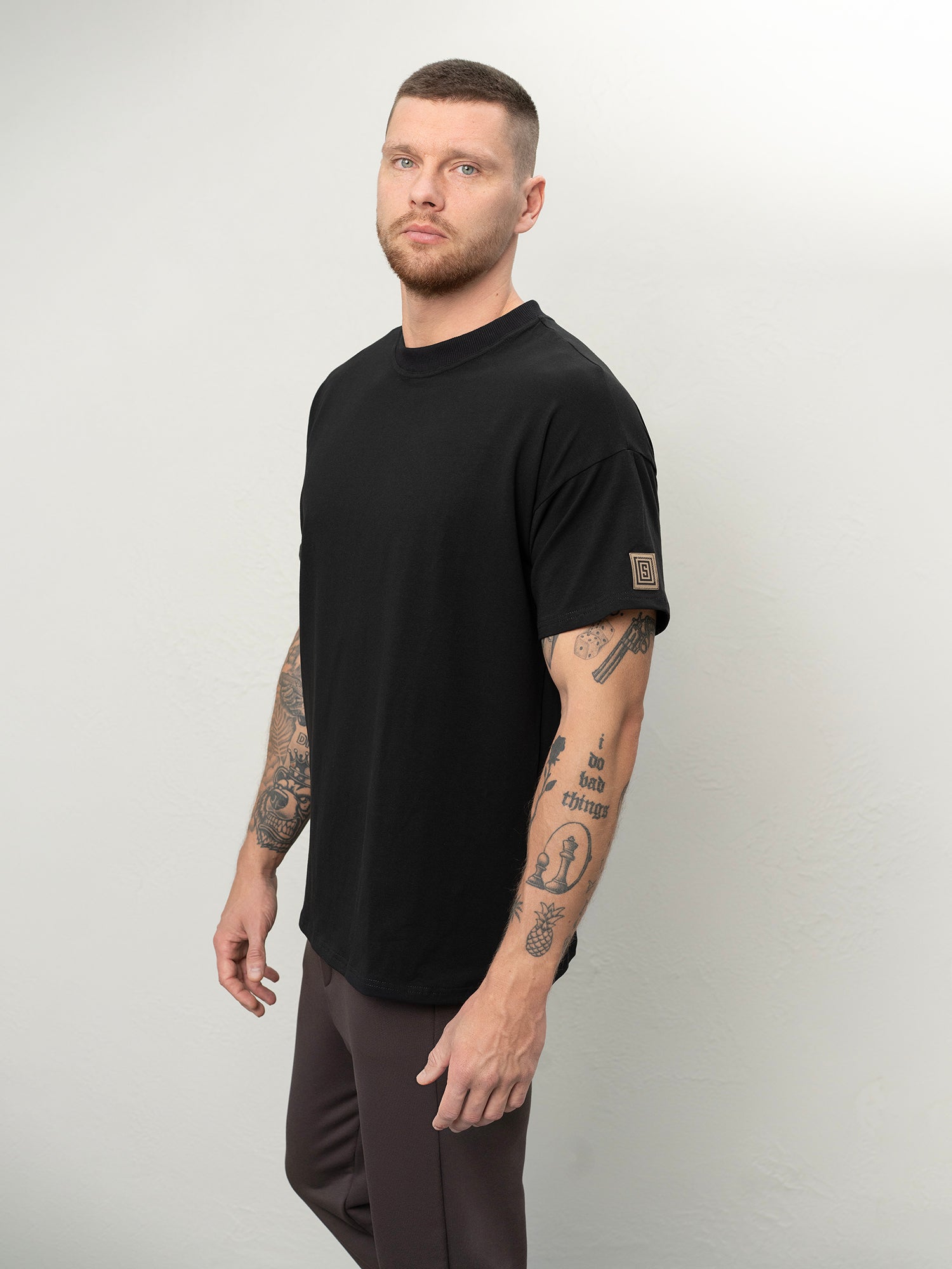 Marškinėliai "Flow" black