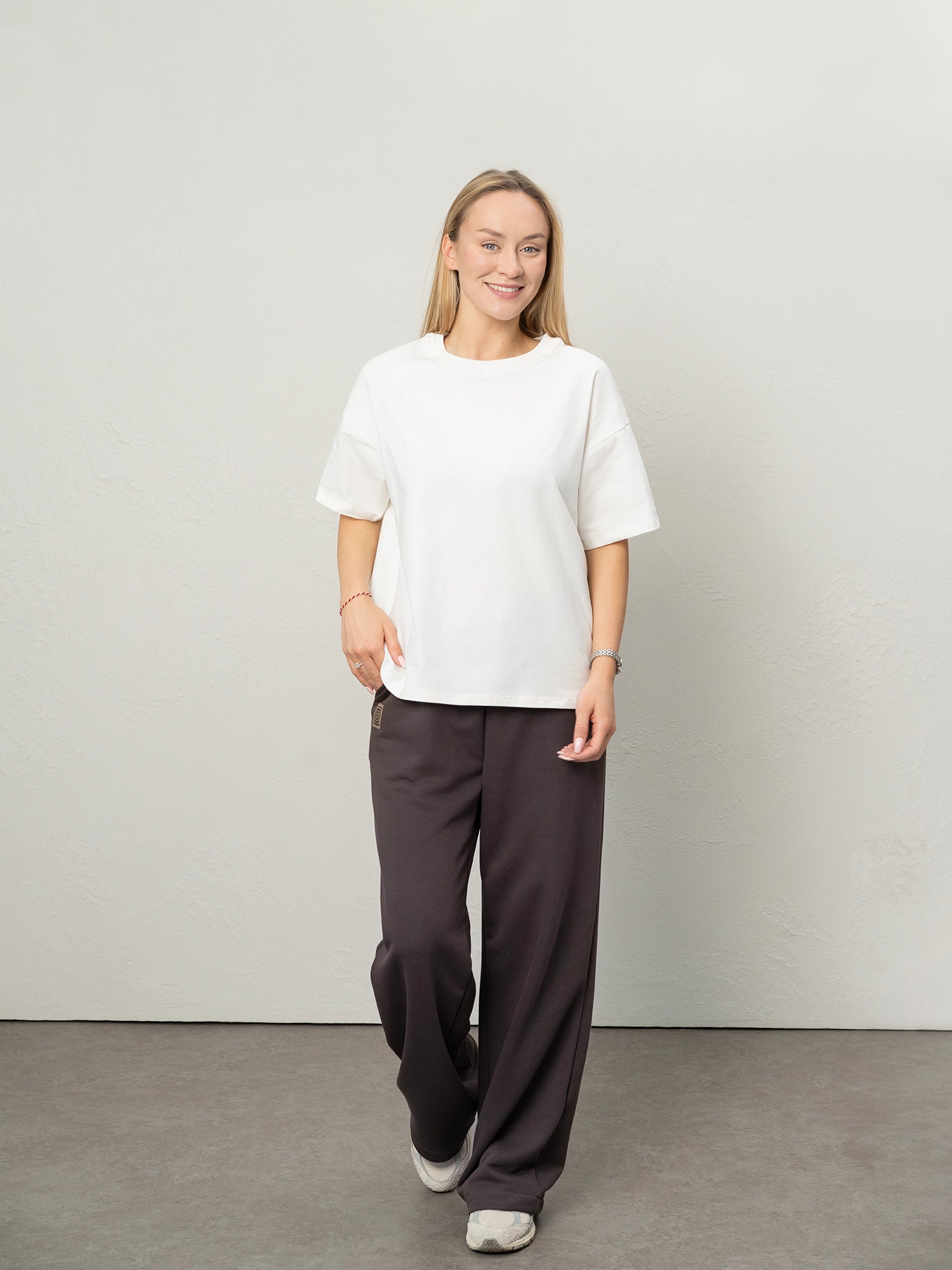 Marškinėliai "Flow" white