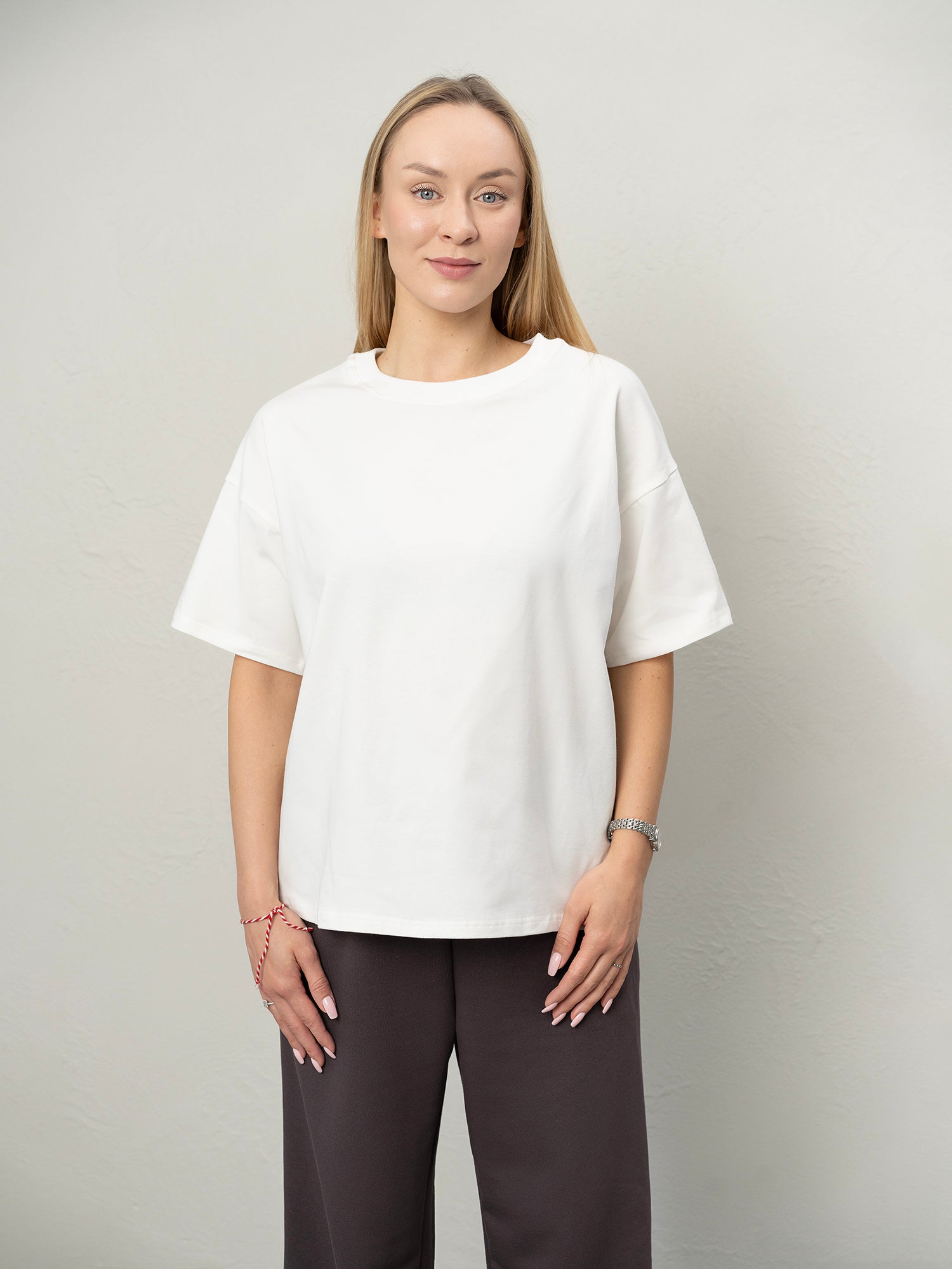 Marškinėliai "Flow" white