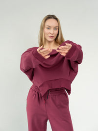 Bordo Laisvalaikio kostiumas "Cozy"