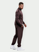 Veliūrinis laisvalaikio kostiumas "Soft dark chocolate"