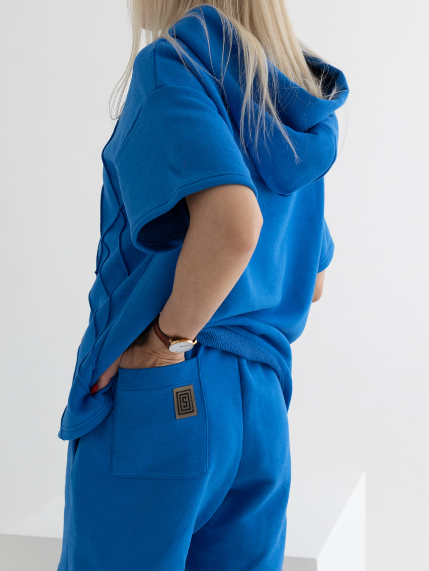 Mėlynas komplektas "Comfy"