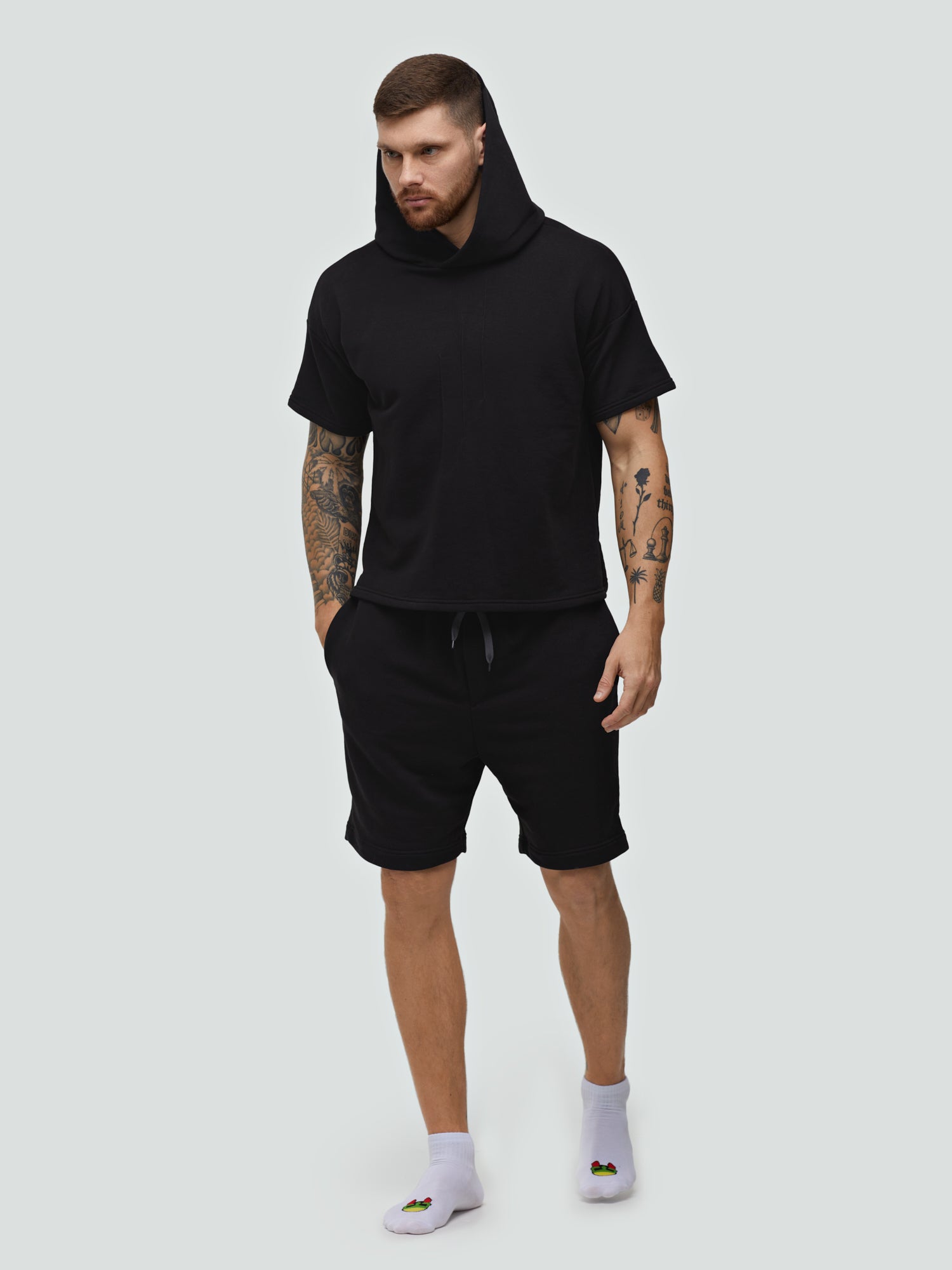 Juodas komplektas "Comfy"