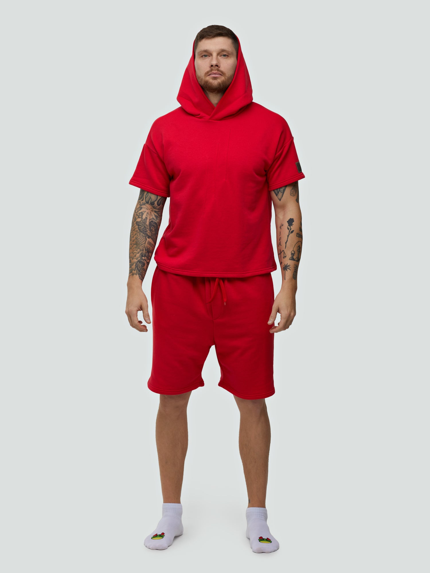 Raudonas komplektas "Comfy"