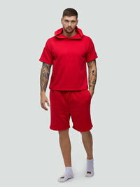 Raudonas komplektas "Comfy"