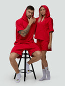 Raudonas komplektas "Comfy"