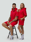 Raudonas komplektas "Comfy"