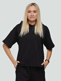 Juodas komplektas "Comfy"