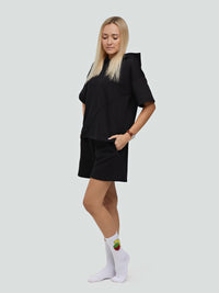 Juodas komplektas "Comfy"